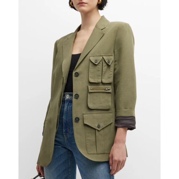 Smythe Olive Green Blazer - Picture 1 of 6